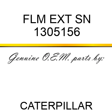 FLM EXT SN 1305156