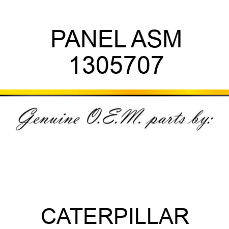 PANEL ASM 1305707