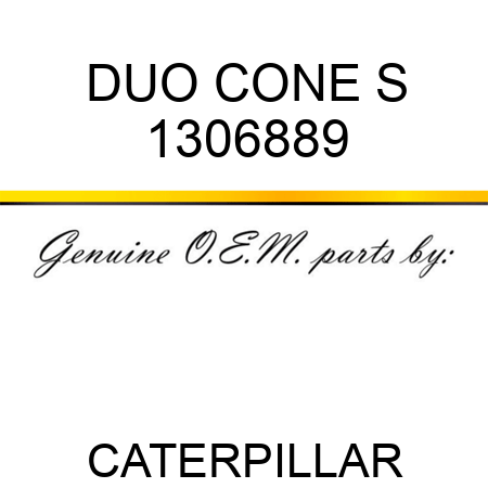 DUO CONE S 1306889