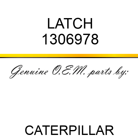 LATCH 1306978