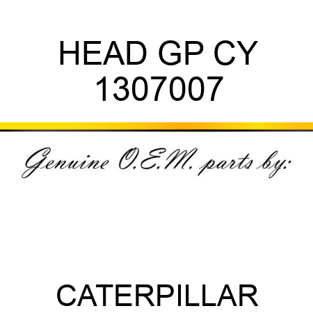 HEAD GP CY 1307007