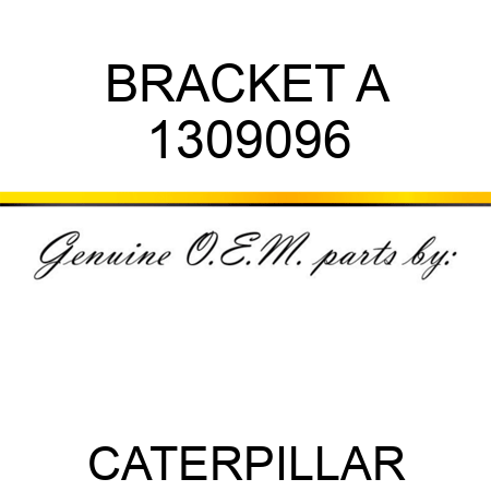BRACKET A 1309096