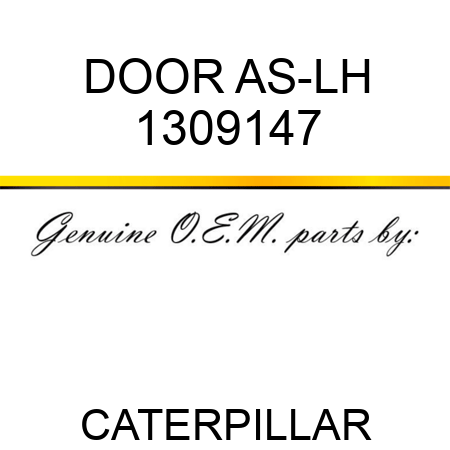 DOOR AS-LH 1309147
