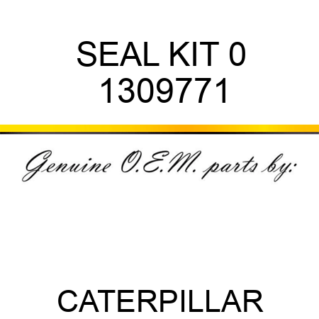 SEAL KIT 0 1309771