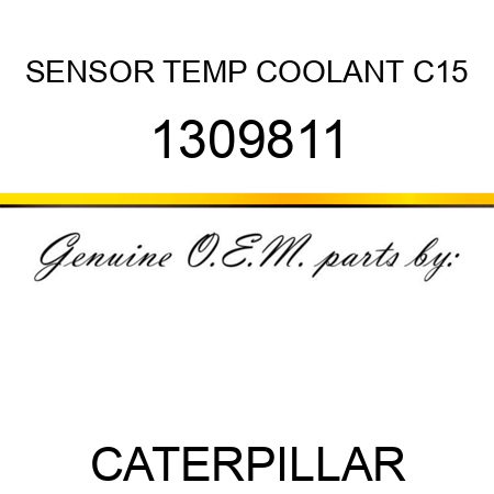 SENSOR TEMP COOLANT C15 1309811
