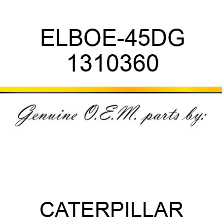 ELBOE-45DG 1310360