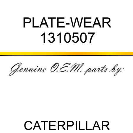 PLATE-WEAR 1310507