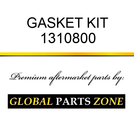 GASKET KIT 1310800