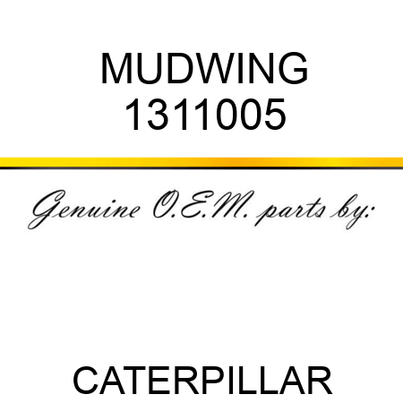 MUDWING 1311005