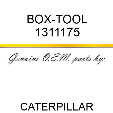 BOX-TOOL 1311175