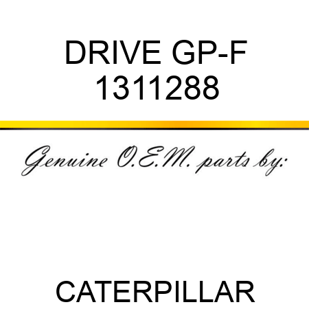 DRIVE GP-F 1311288