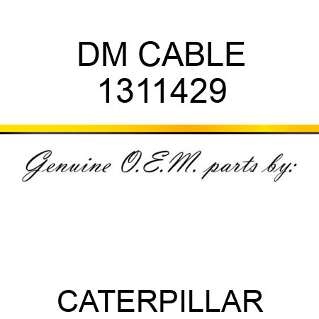 DM CABLE 1311429