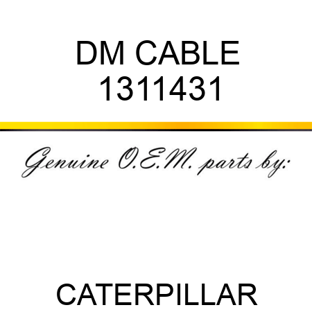 DM CABLE 1311431