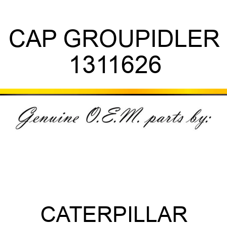 CAP GROUP,IDLER 1311626