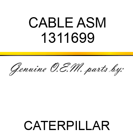 CABLE ASM 1311699