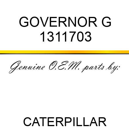 GOVERNOR G 1311703