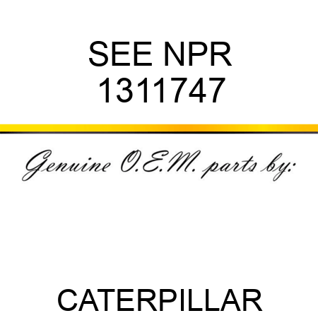 SEE NPR 1311747