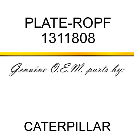 PLATE-ROPF 1311808