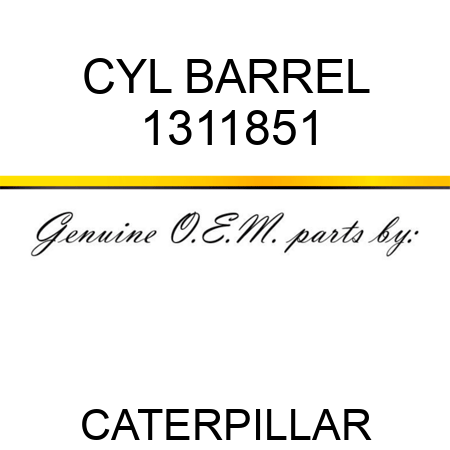 CYL BARREL 1311851