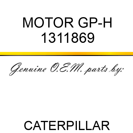 MOTOR GP-H 1311869
