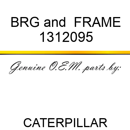 BRG& FRAME 1312095