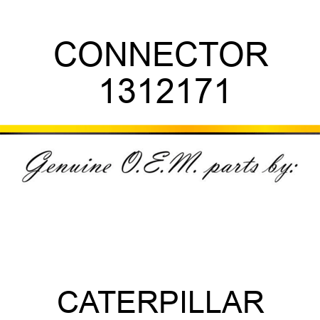 CONNECTOR 1312171