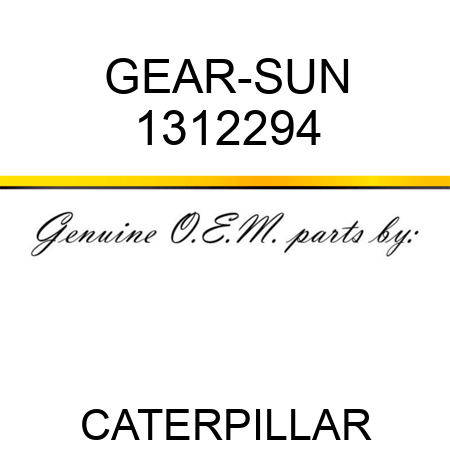 GEAR-SUN 1312294