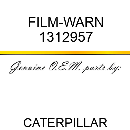 FILM-WARN 1312957