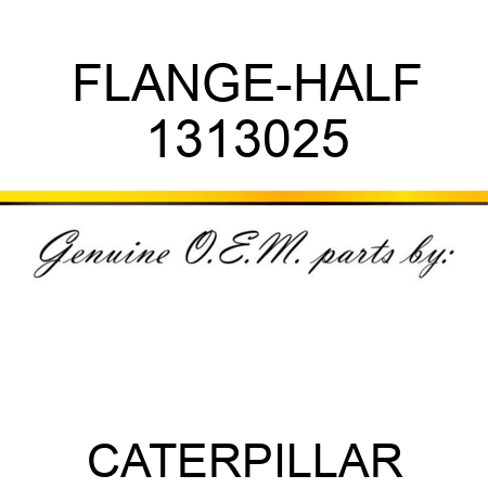 FLANGE-HALF 1313025