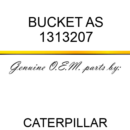 BUCKET AS 1313207