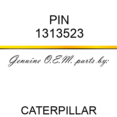 PIN 1313523