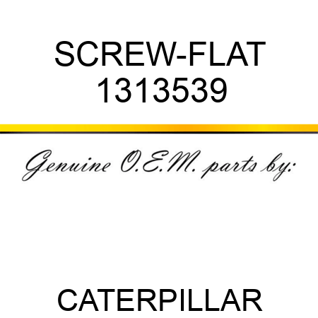 SCREW-FLAT 1313539