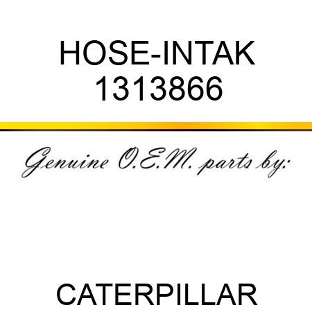 HOSE-INTAK 1313866