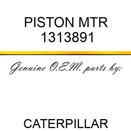 PISTON MTR 1313891