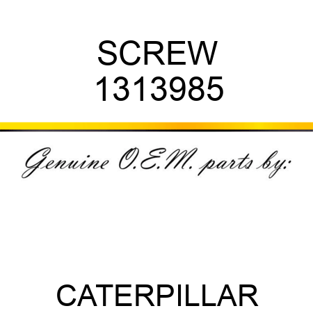 SCREW 1313985