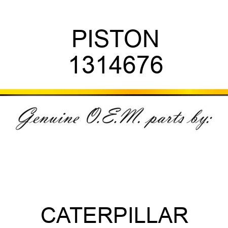 PISTON 1314676