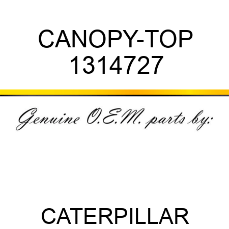 CANOPY-TOP 1314727