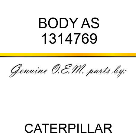 BODY AS 1314769