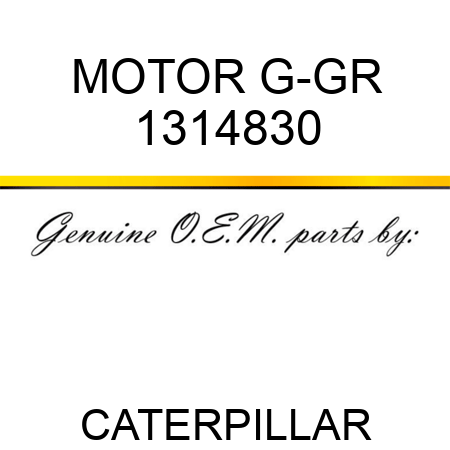 MOTOR G-GR 1314830