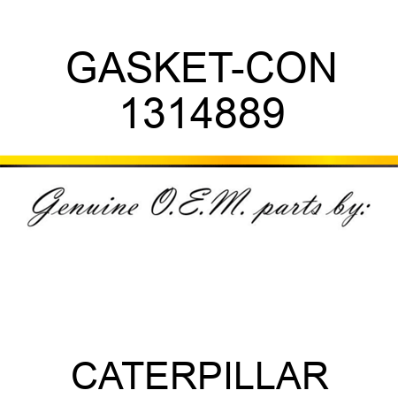 GASKET-CON 1314889