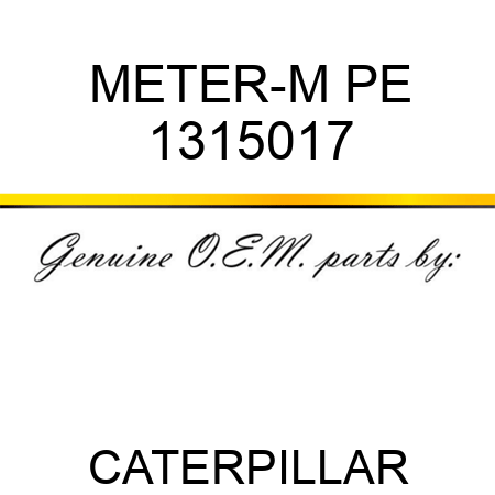 METER-M PE 1315017