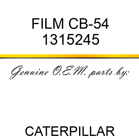 FILM CB-54 1315245