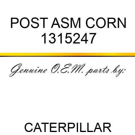 POST ASM CORN 1315247
