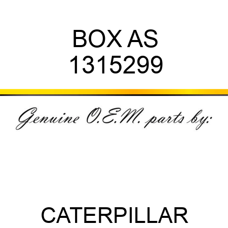 BOX AS 1315299