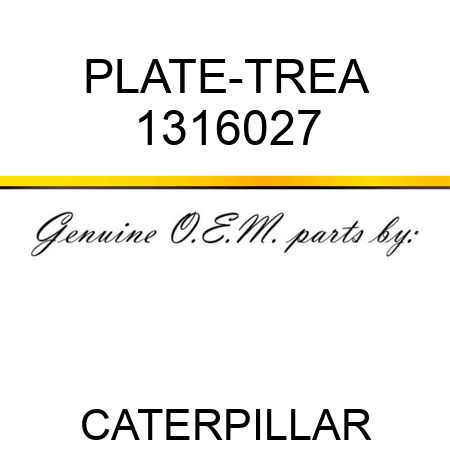 PLATE-TREA 1316027