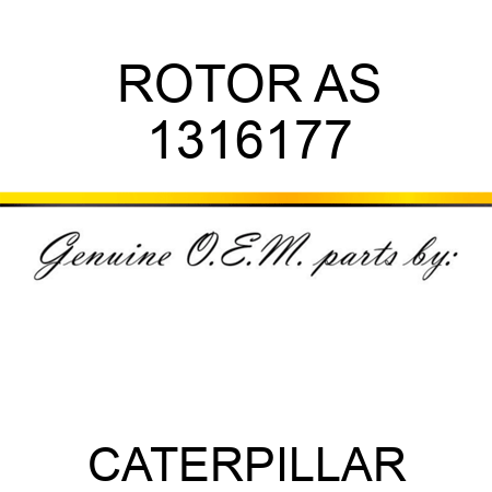 ROTOR AS 1316177