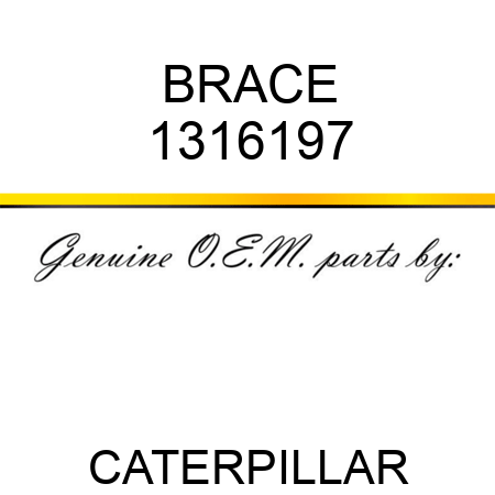 BRACE 1316197