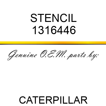 STENCIL 1316446