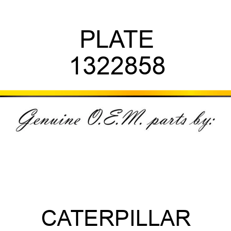 PLATE 1322858