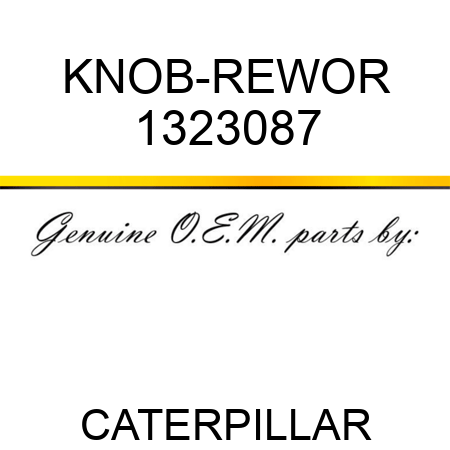 KNOB-REWOR 1323087
